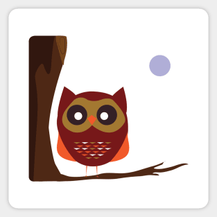 Owl Sticker